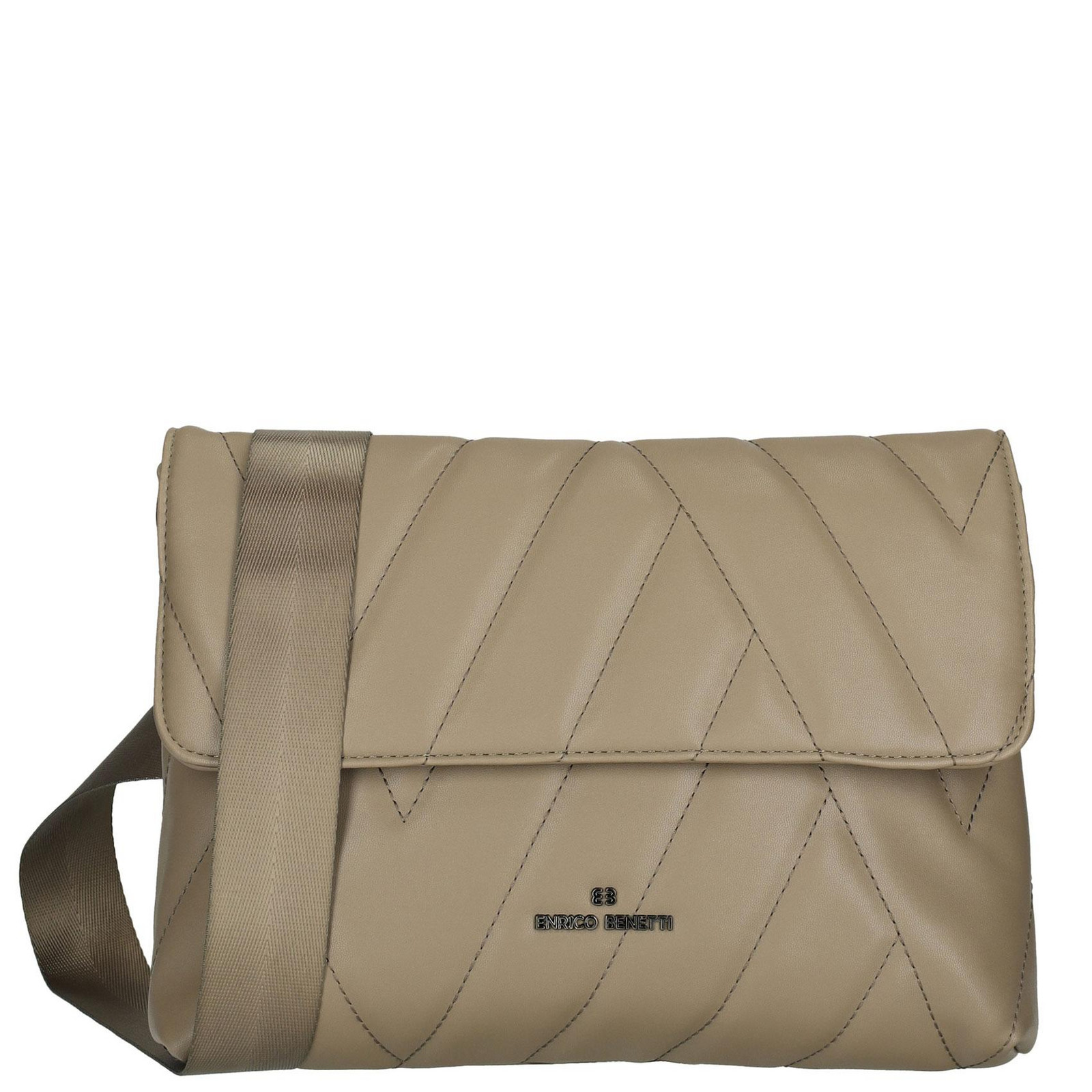 Dámská crossbody kabelka taupe - Enrico Benetti Jessi taupe