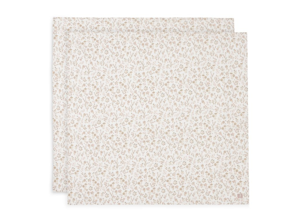 JOLLEIN Pleny zavinovací 2ks 115x115 cm Bloomy