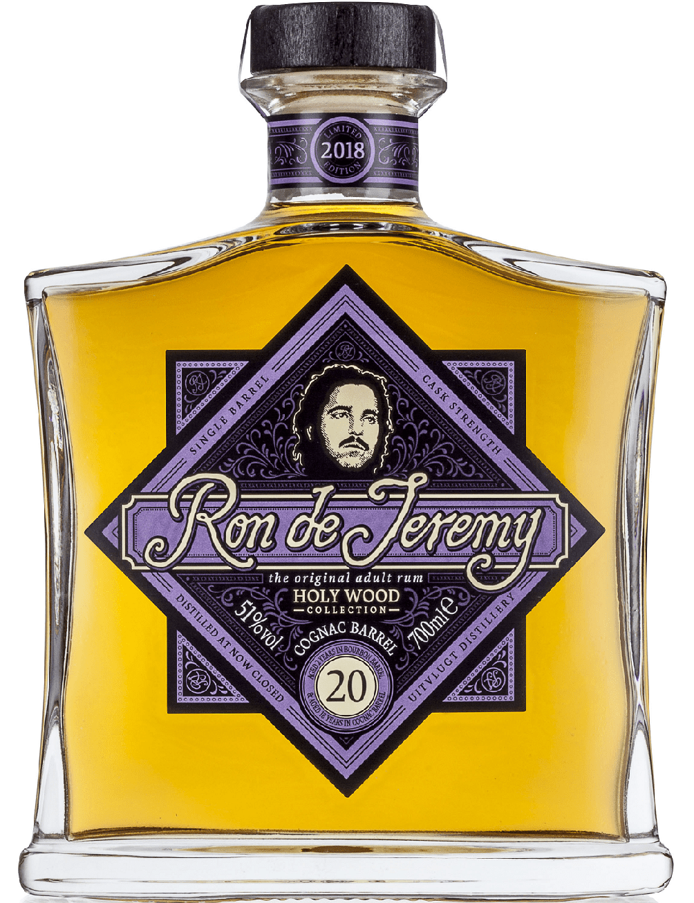 Ron de Jeremy Holywood Collection 20 yo Cognac Barrel 51 % 0,7 l