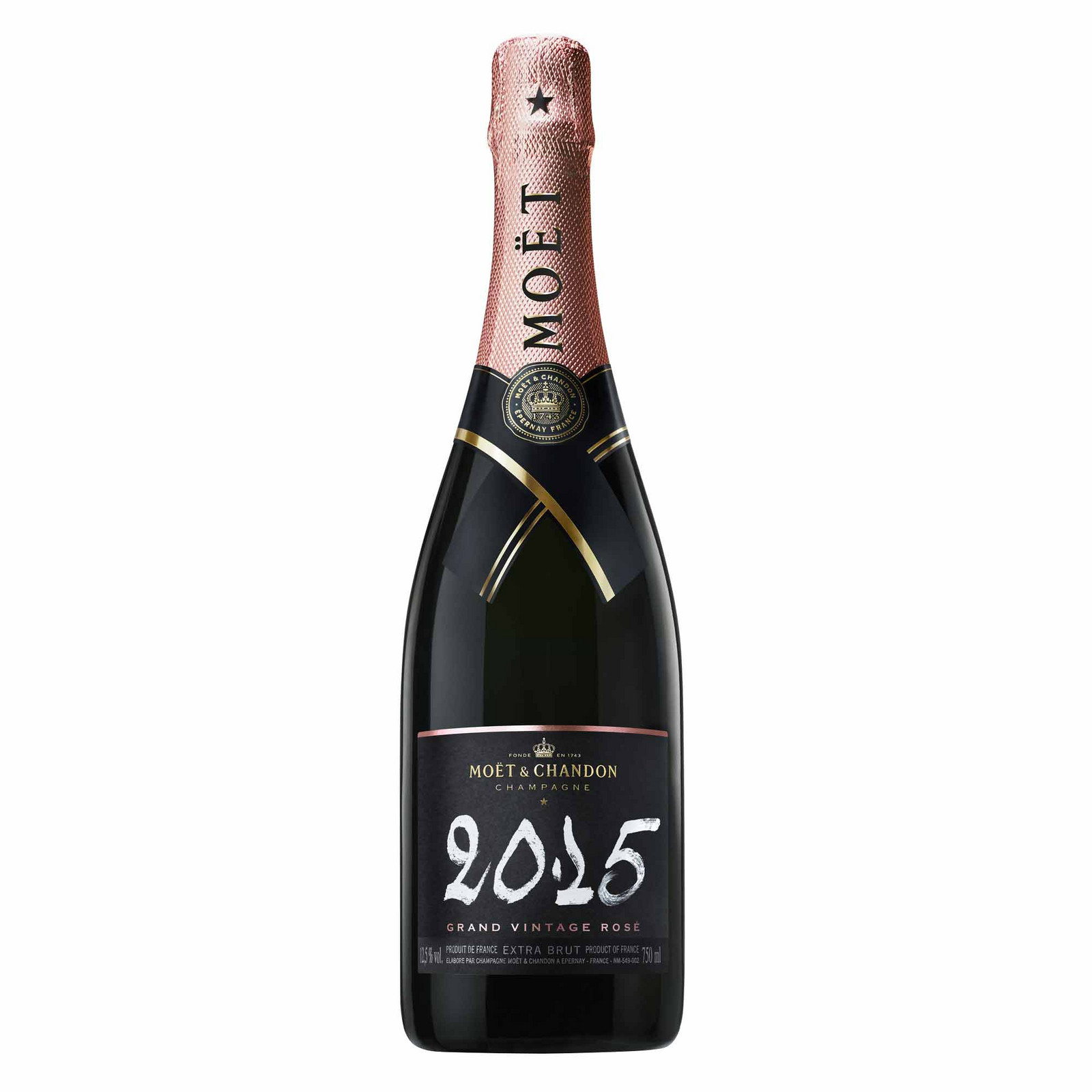 Moet Chandon Gr.Vintage 2015 Rosé  12,5 % 0,7 l