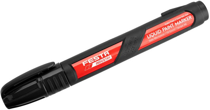 FESTA 13201 značkovač permanentní černý INDUSTRY