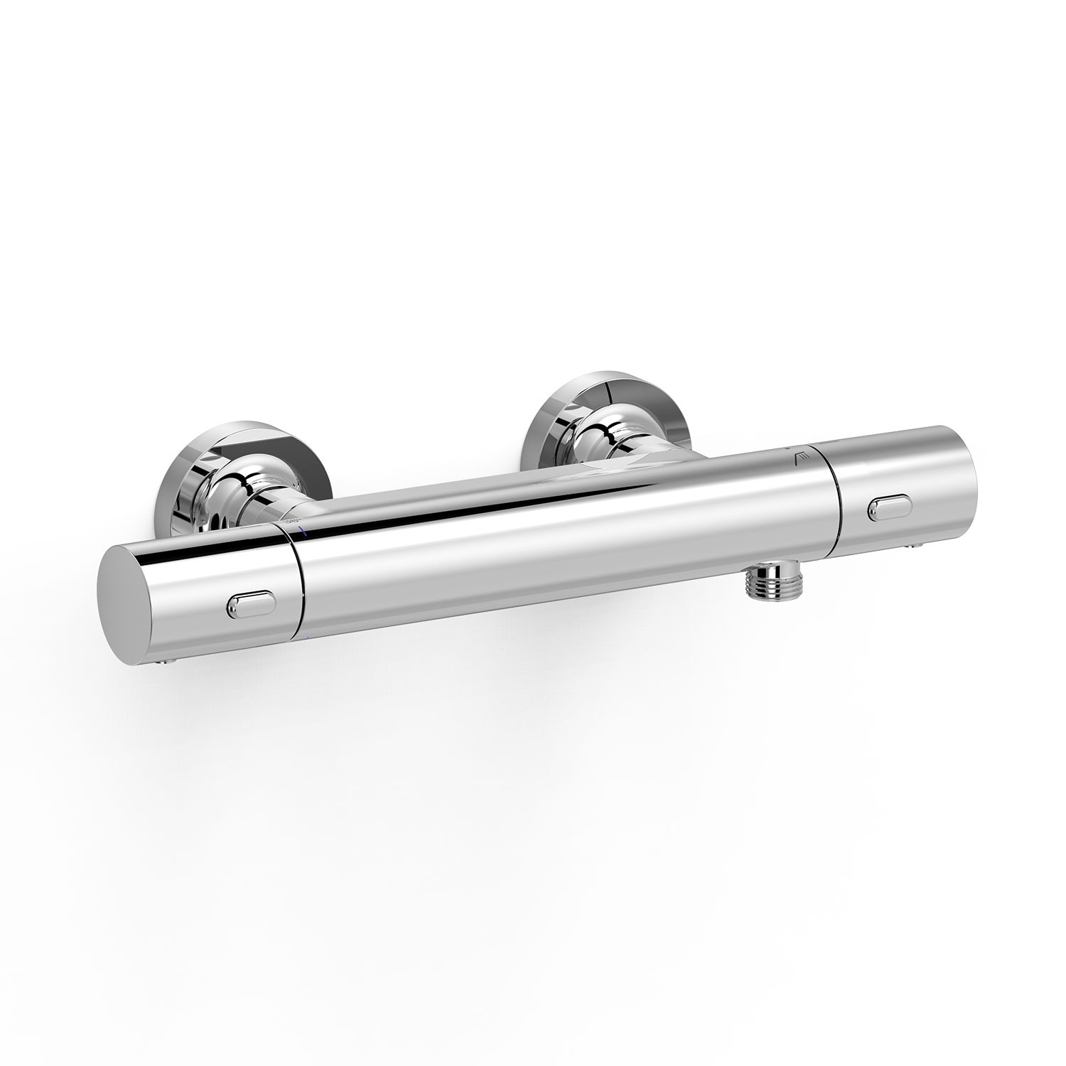 Tres nástěnná termostatická sprchová baterie 150 mm, Touch-cool, chrom