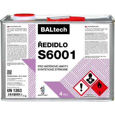 BALTECH ředidlo S6001, 4 l