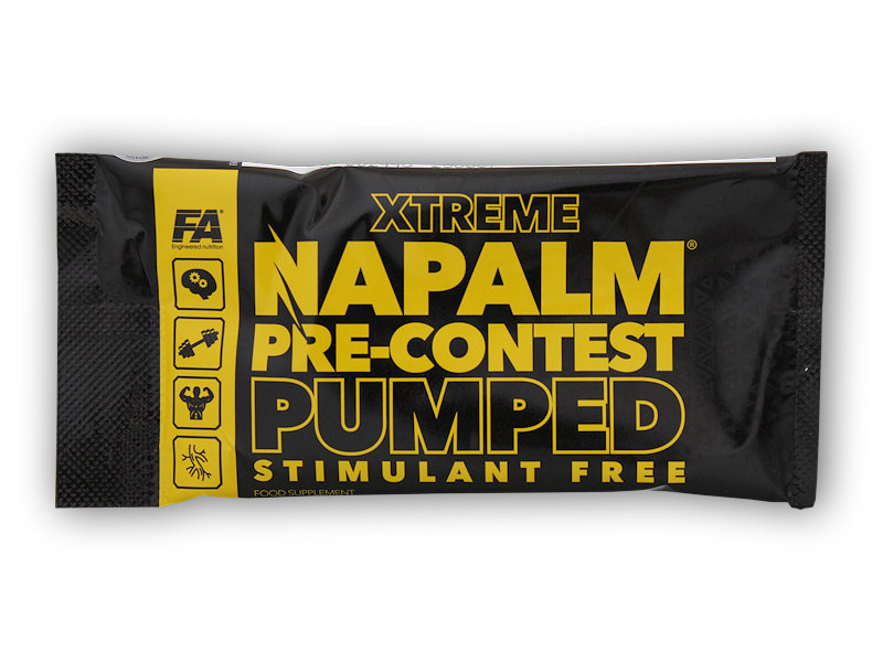 Fitness Authority NAPALM Pre-Contest STIMULANT FREE 17.5g Varianta: lychee