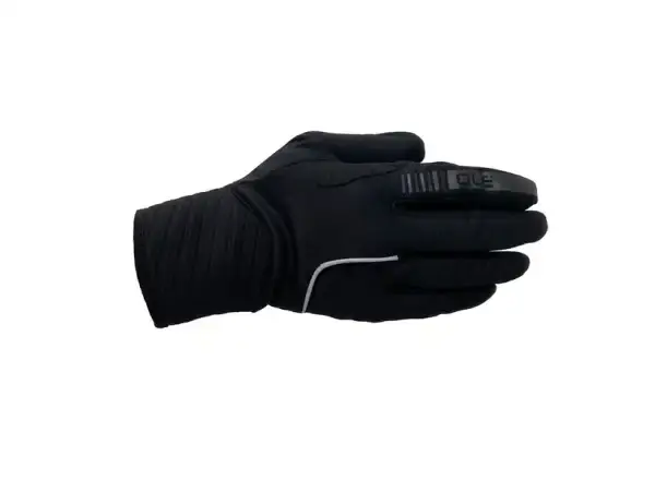 Alé Windprotection dlouhé cyklistické rukavice černá vel. XL