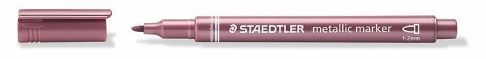 Staedtler Staedtler, 8323, Metallic marker, metalický popisovač, 1 ks Barva Gelová pera: Červená