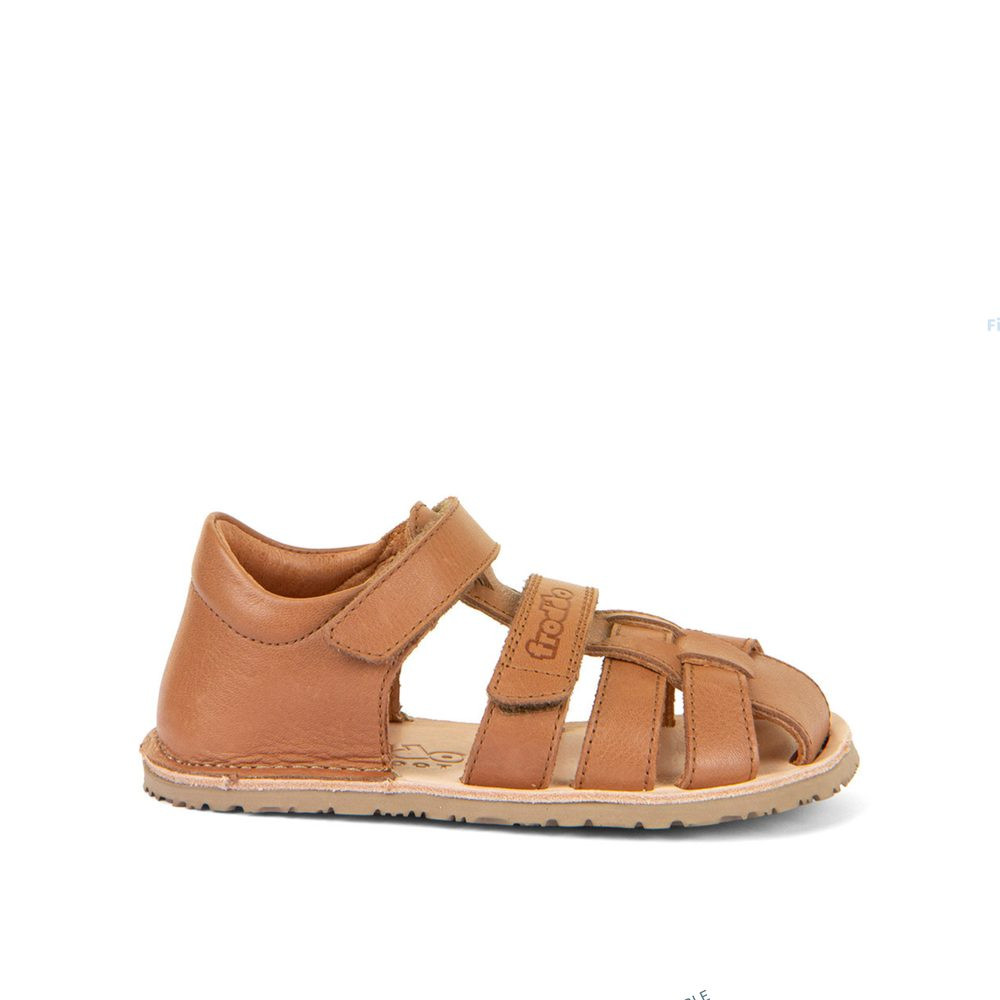 FRODDO SANDAL FLEXY F Brown Dětské barefoot sandály - 23