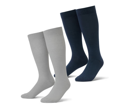 Tchibo - Cestovní kompresní punčochy - vel. 35-38 - barva: modrá