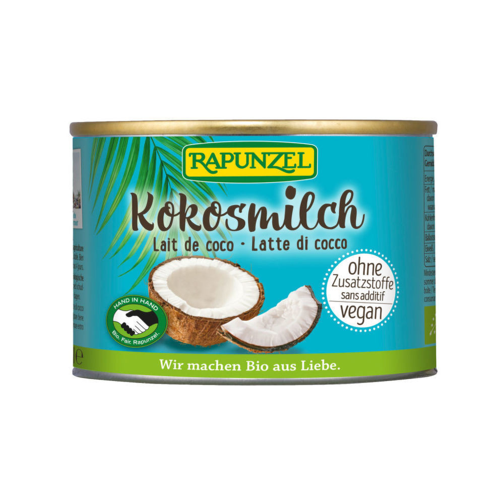 Mléko kokosové 200 ml BIO   RAPUNZEL