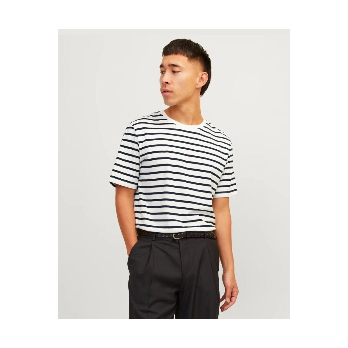 Jack & Jones  12156101 ORGANIC  Modrá