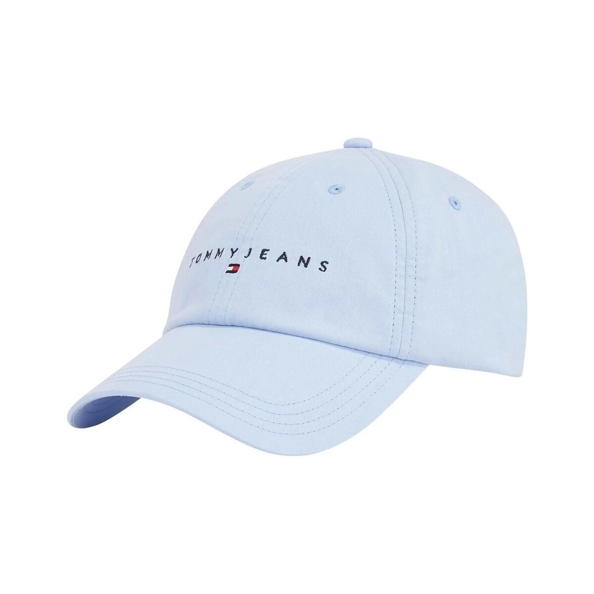 Tommy Jeans  LINEAR LOGO 6 PANEL CAP  Modrá