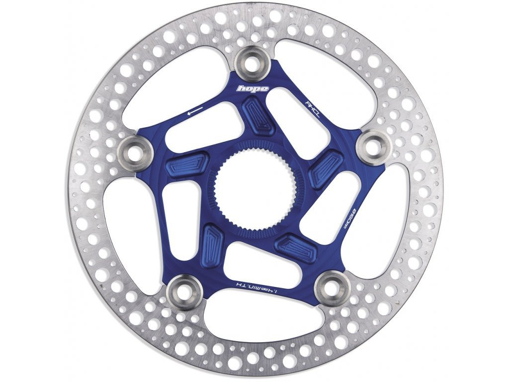 Brzdový kotouč Hope Road Průměr: 140 mm, Barevná varianta: Modrá, Typ uchycení: 6 děr