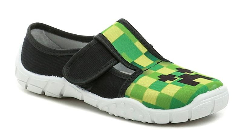 Raweks Borys B8 zeleno černé dětské bačkory