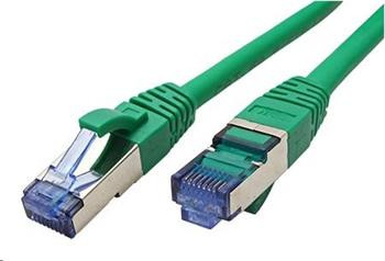S/FTP patchkabel kat. 6a, LSOH, 20m, zelený