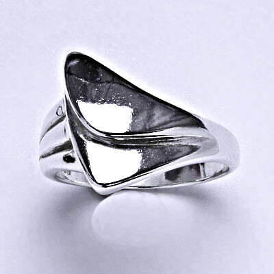 Stříbrný prstýnek, prsten ze stříbra,váha 6,43 g