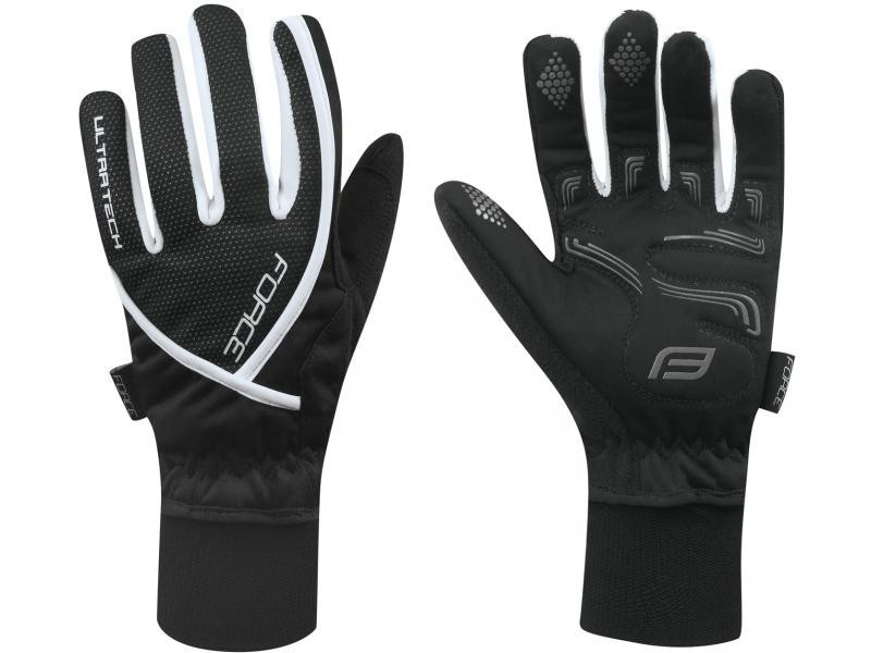 Rukavice Force Ultra Tech - unisex, zimní, černé - 90453 - velikost 2XL