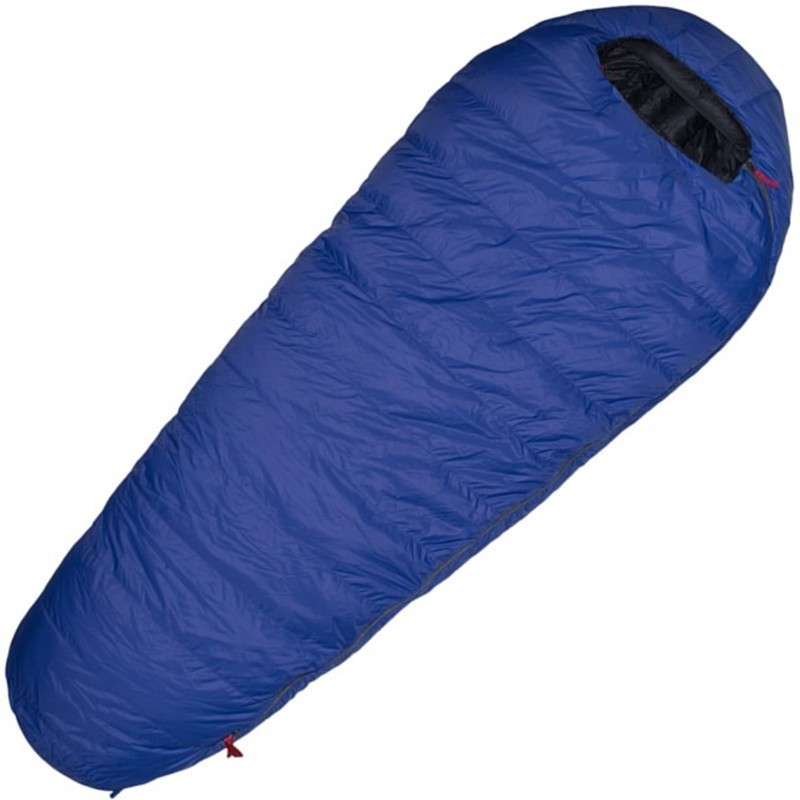Warmpeace Třísezónní spací pytel Warmpeace Solitaire 500 Extra feet 180 cm Royal blue