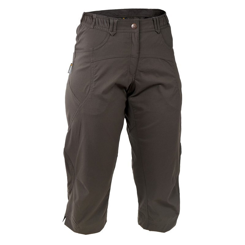 Warmpeace Dámské 3/4 kalhoty Warmpeace Flash lady Black coffee