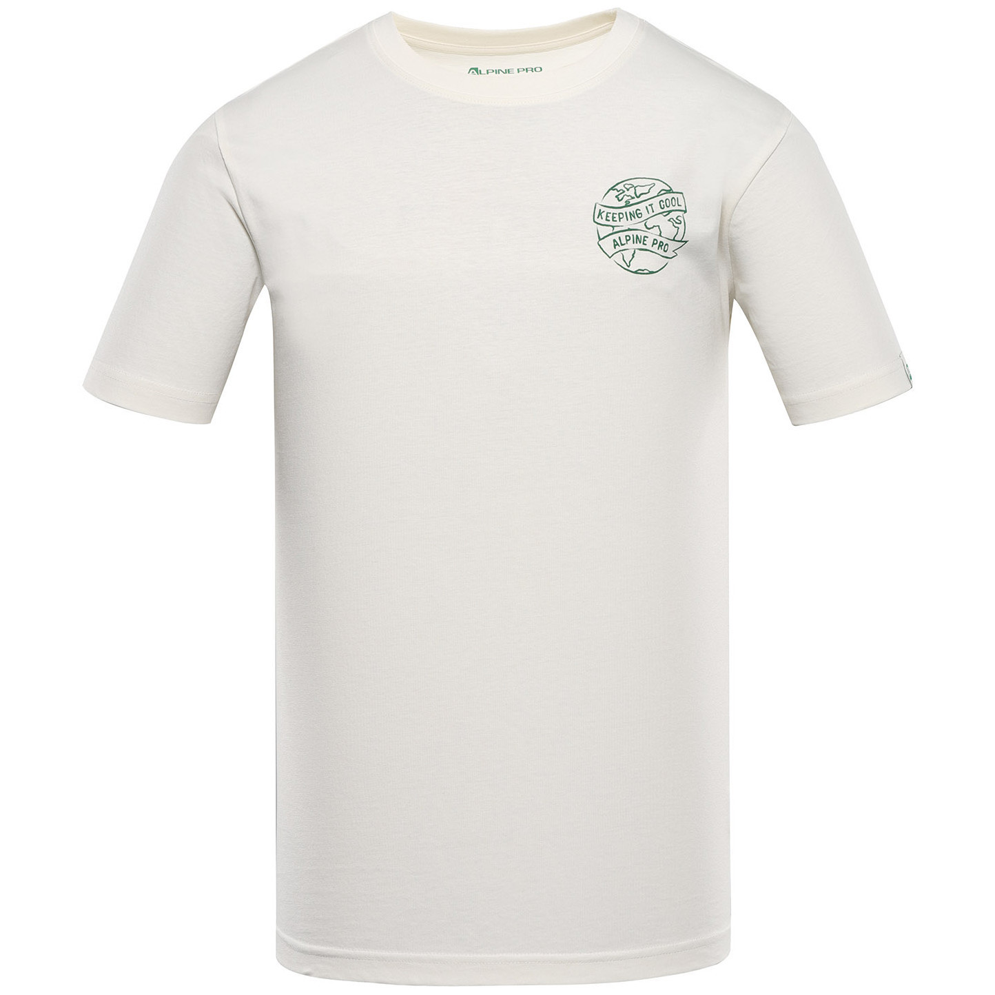 Pánské triko Alpine Pro Termes 2 Velikost: L / Barva: béžová