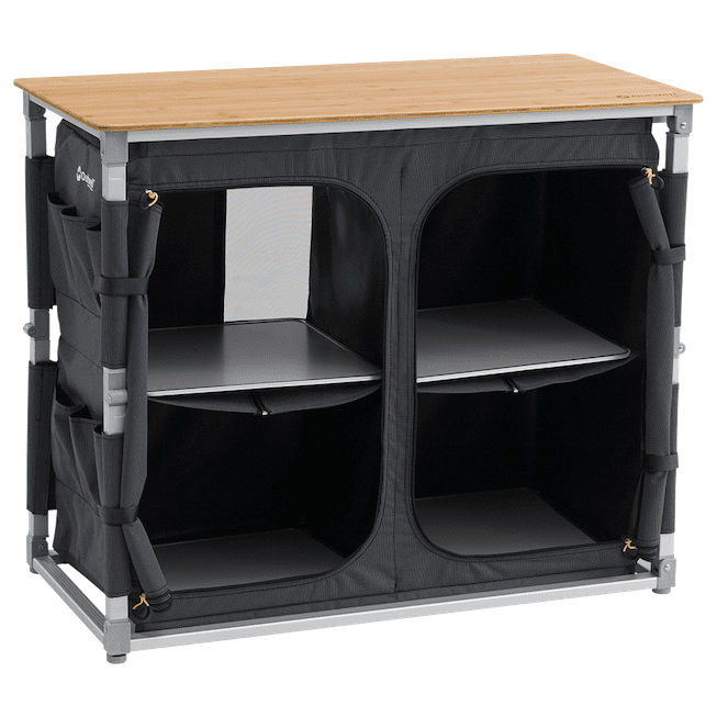 Kuchyně Outwell Padres XL Storage Unit Barva: černá/hnědá