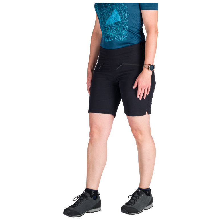 Dámské kraťasy Northfinder Stacie Velikost: S / Barva: černá