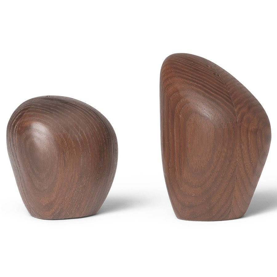 Sada slánky a pepřenky CAIRN, sada 2 ks, světle hnědá, dřevo, ferm LIVING