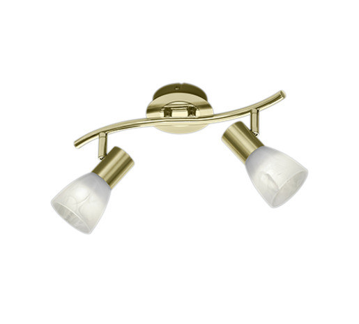 LED bodové osvětlení Trio Levisto mosaz 871010208