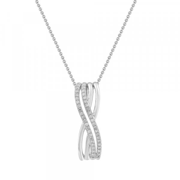Náhrdelník s brilianty 374-419-018473 2.05g