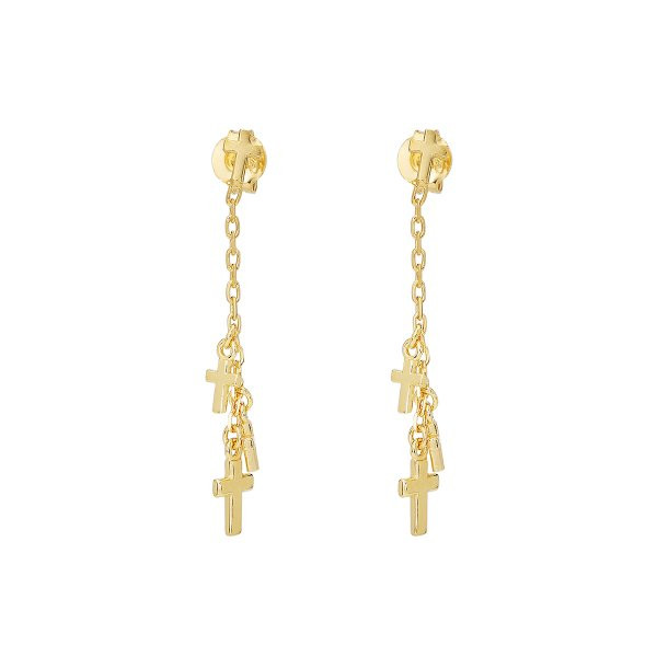 Náušnice bez kamenů 631-626-008198-0000