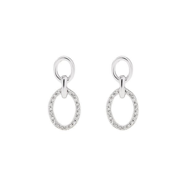 Náušnice s brilianty 334-866-335260 1.15g