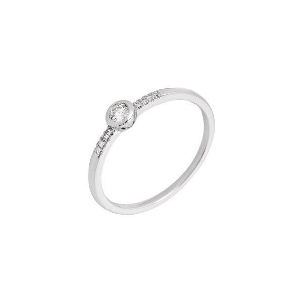 Prsten s brilianty 324-967-7445 52-1.35g