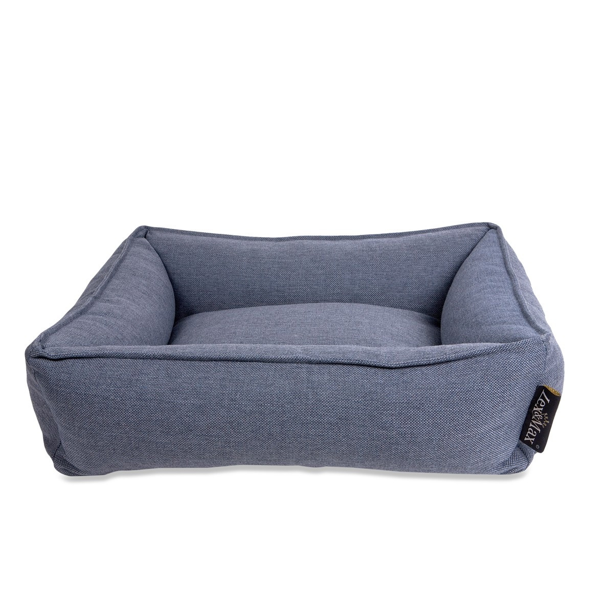 Lex & Max Luxusní pelíšek pro psa Lex & Max Paris 120 x 85 cm | modrý