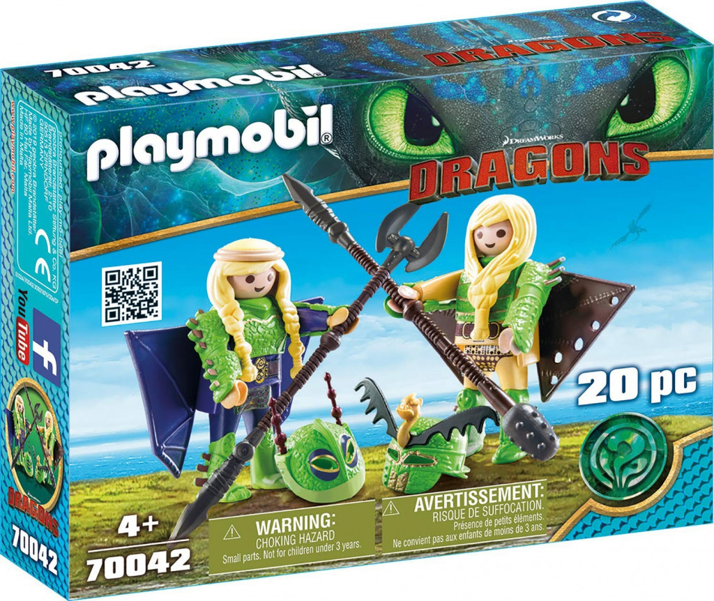 Playmobil Playmobil 70042 Rafana a Ťafan v létajícím plášti
