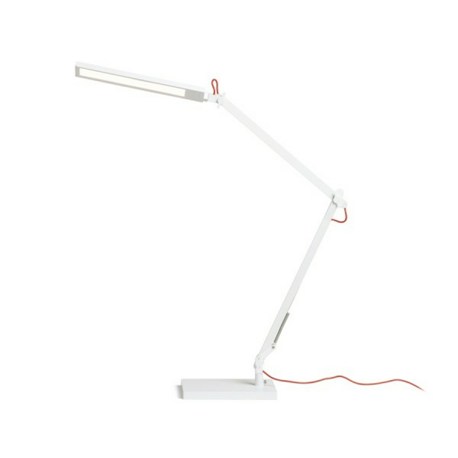 RED - DESIGN RENDL RENDL NORMA DIMM stolní lampa bílá/červená 230V LED 10W 100° 3000K/4000K/6500K R14292
