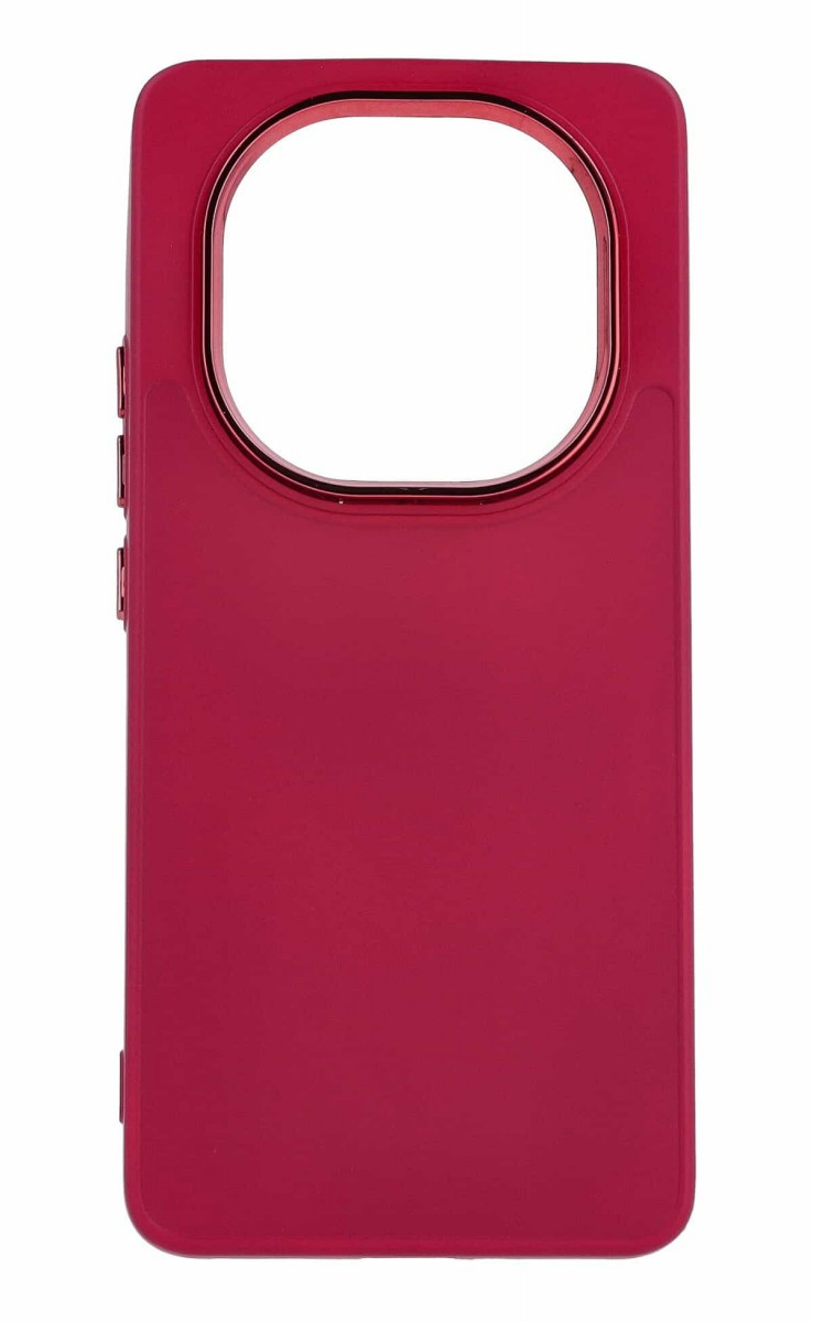 Kryt TopQ Frame Xiaomi Redmi Note 14 Pro+ 5G malinový 135284