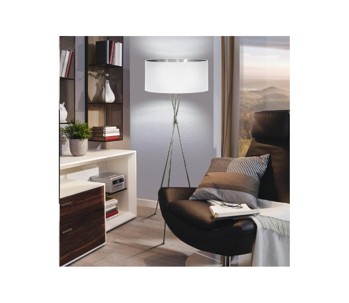 Eglo Eglo 95539 - Stojací lampa FONDACHELLI 1xE27/60W/230V
