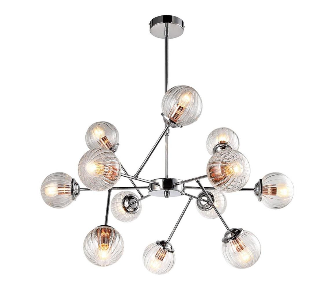 Lustr na tyči BEST 12xE14/40W/230V