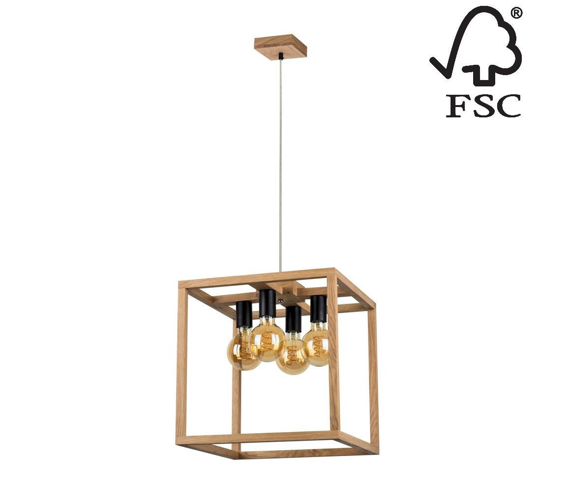 61540474 - Lustr na lanku KAGO 4xE27/60W/230V