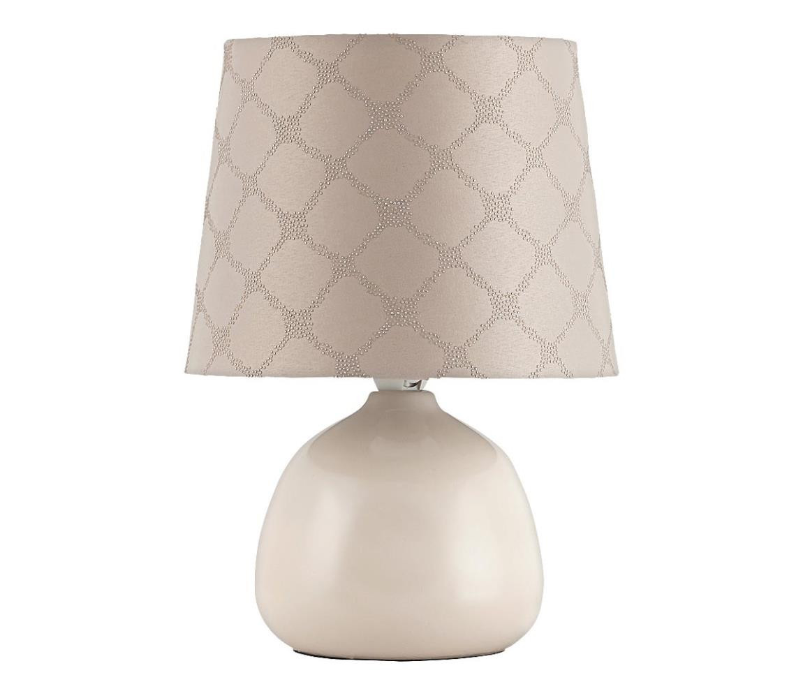 Rabalux Rabalux 4380 - Stolní lampa ELLIE E14/40W béžová