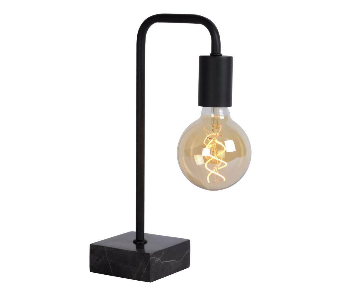Lucide Lucide 45565/01/30 - Stolní lampa LORIN 1xE27/40W/230V černá