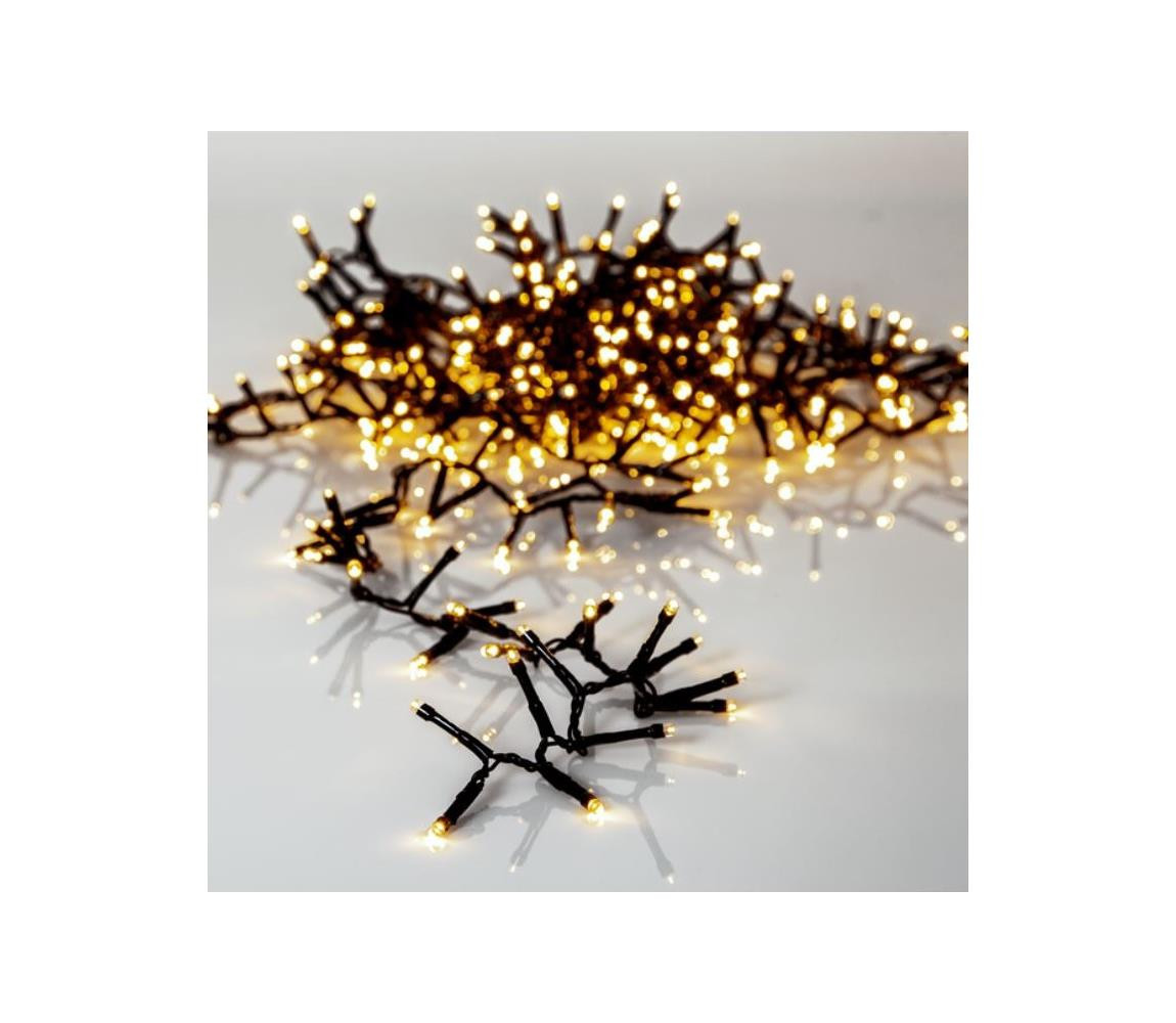 Eglo Eglo 410815 - LED Venkovní vánoční řetěz GOLDEN 800xLED 21m IP44 teplá bílá