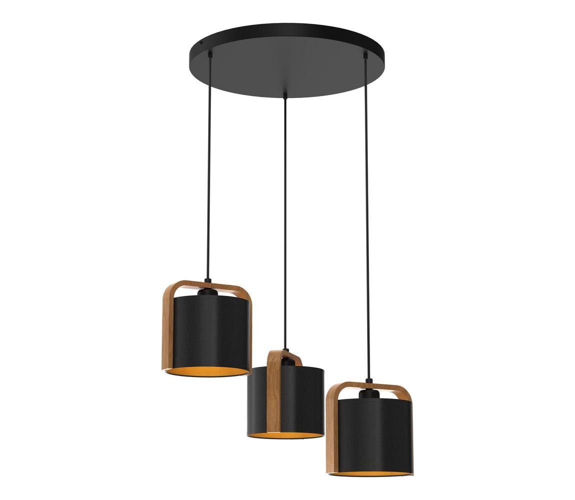 Lustr na lanku JONKO 3xE27/60W/230V