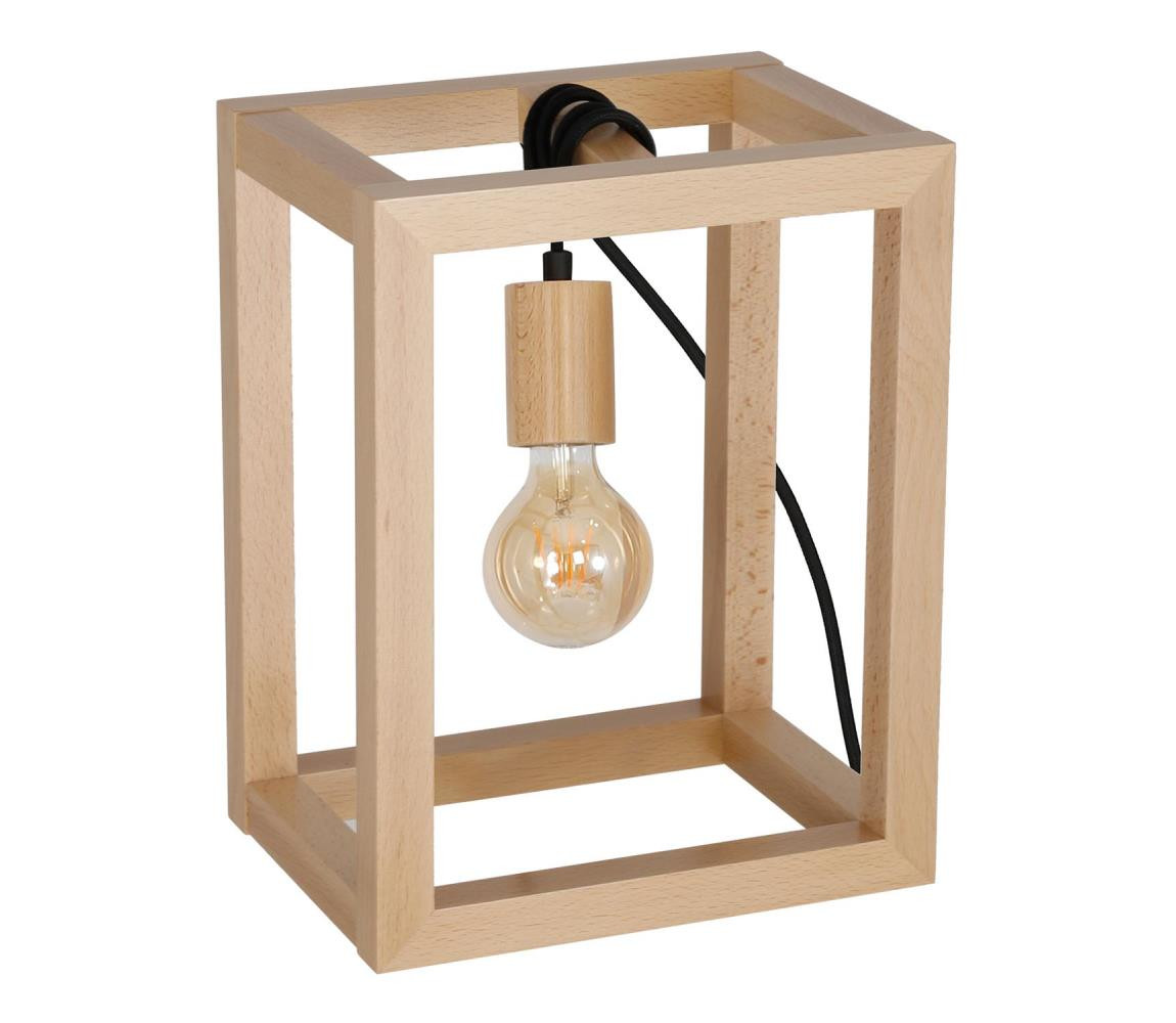 Stolní lampa LEGNO 1xE27/60W/230V
