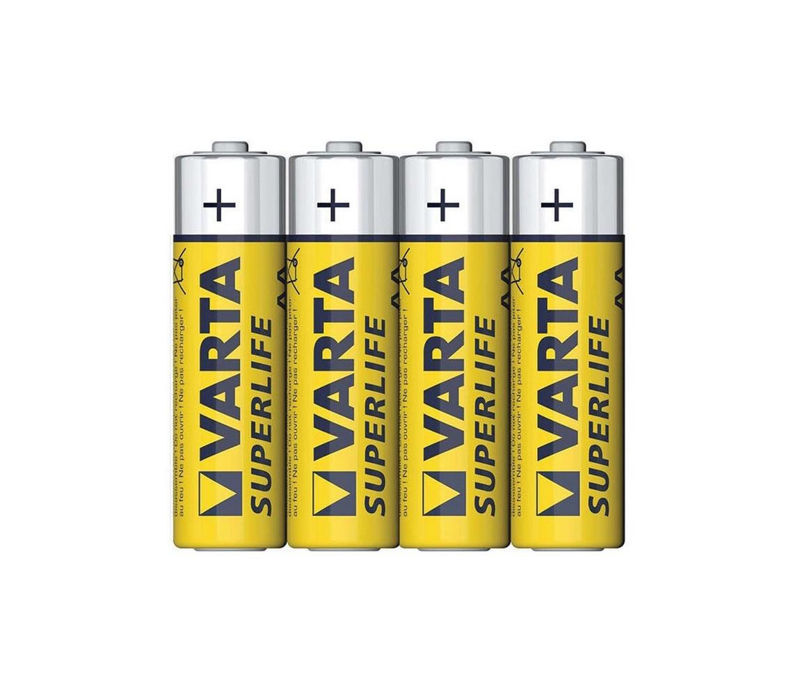 VARTA Varta 2006 - 4 ks Zinkouhlíková baterie SUPERLIFE AA 1,5V