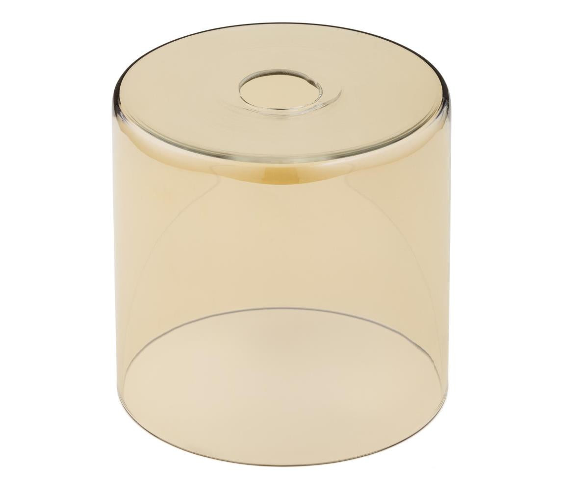 Náhradní sklo k lustru E27 pr. 18 cm béžová