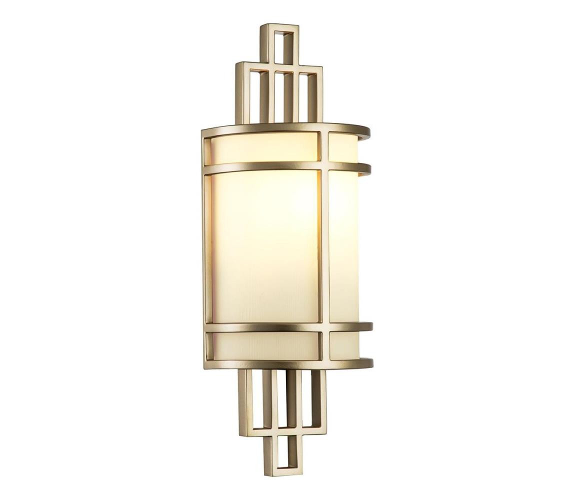 Elstead Feiss FE-FUSION1-PNBR - Nástěnné svítidlo FUSION 1xE27/60W/230V