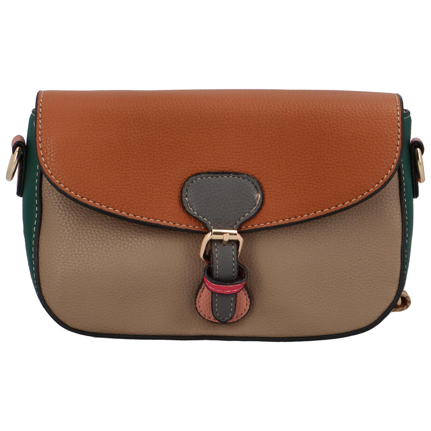 Dámská crossbody kabelka hnědá - MaxFly Psalm hnědá