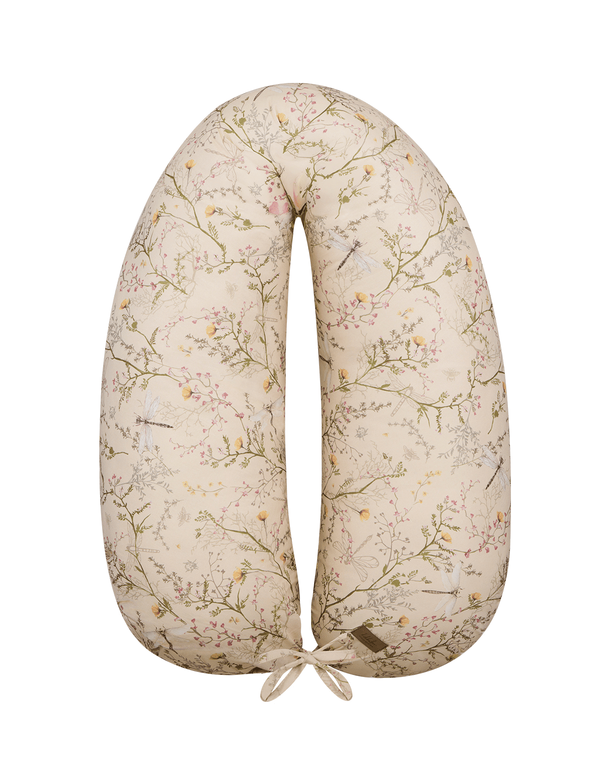 KikkaBoo Kojicí polštář 2v1 Secret Garden Beige