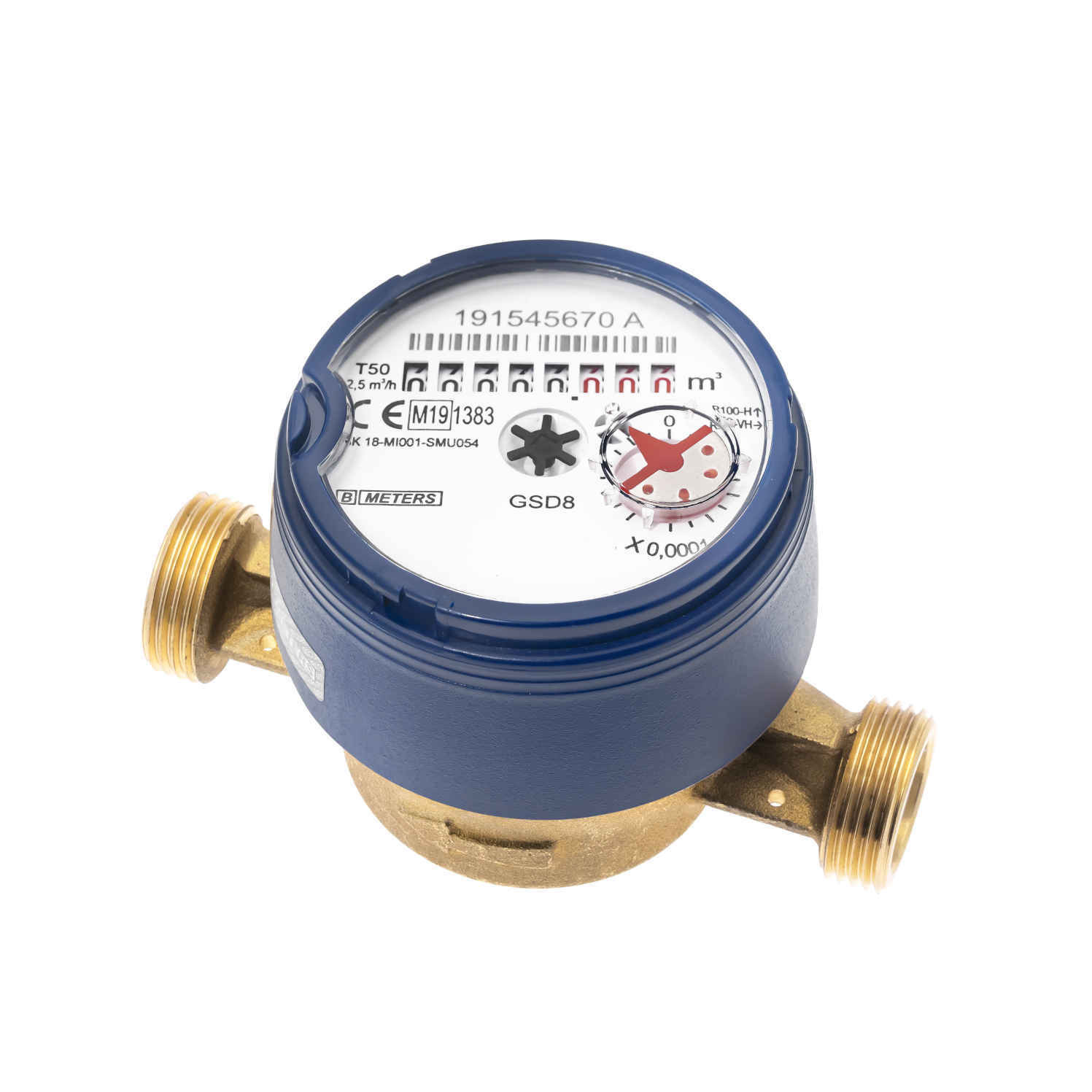 Eco produkty Vodoměr bytový suchoběžný indukční  3/4