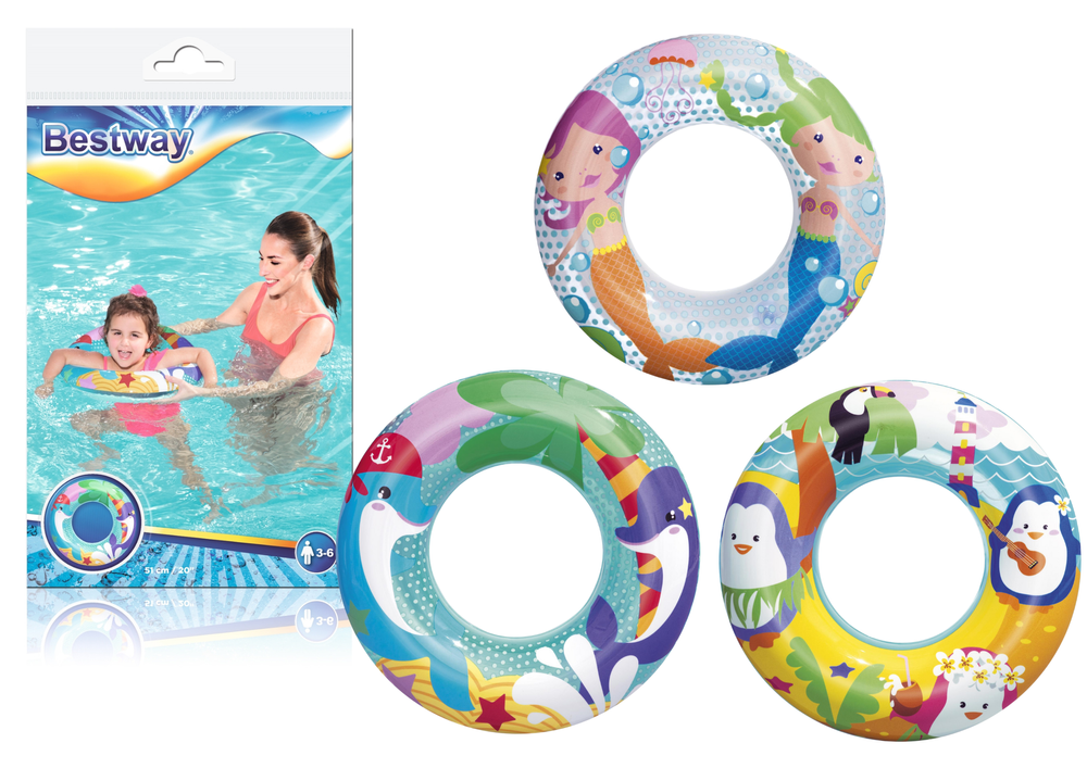 Bestway Bestway Nafukovací kruh pro děti 51 cm